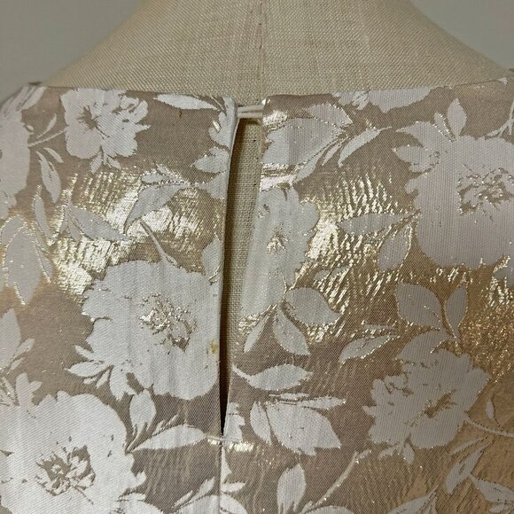 J.Crew Factory Jacquard Puff-Sleeve Top - Picture 7 of 12